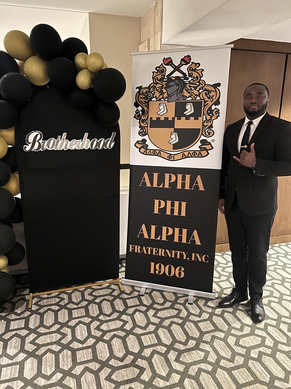 Members celebrating at a council gathering