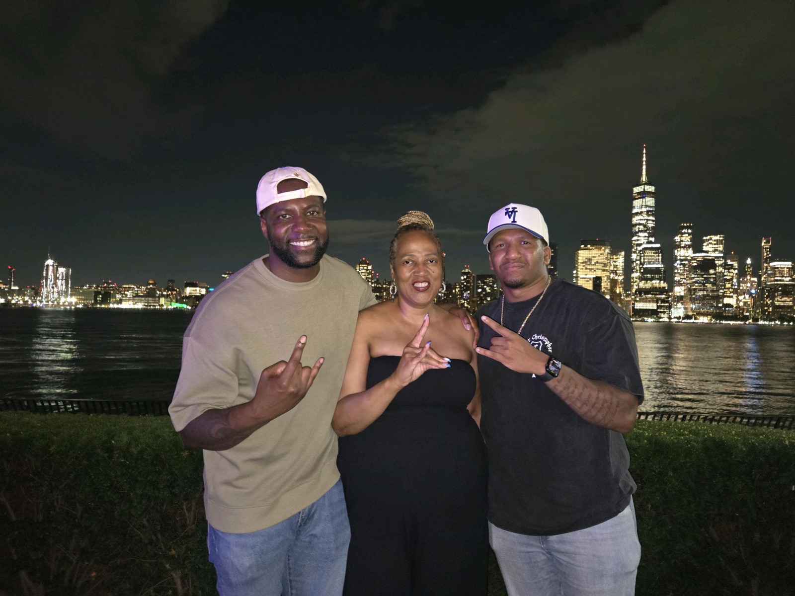 Council members at a Hudson County gathering